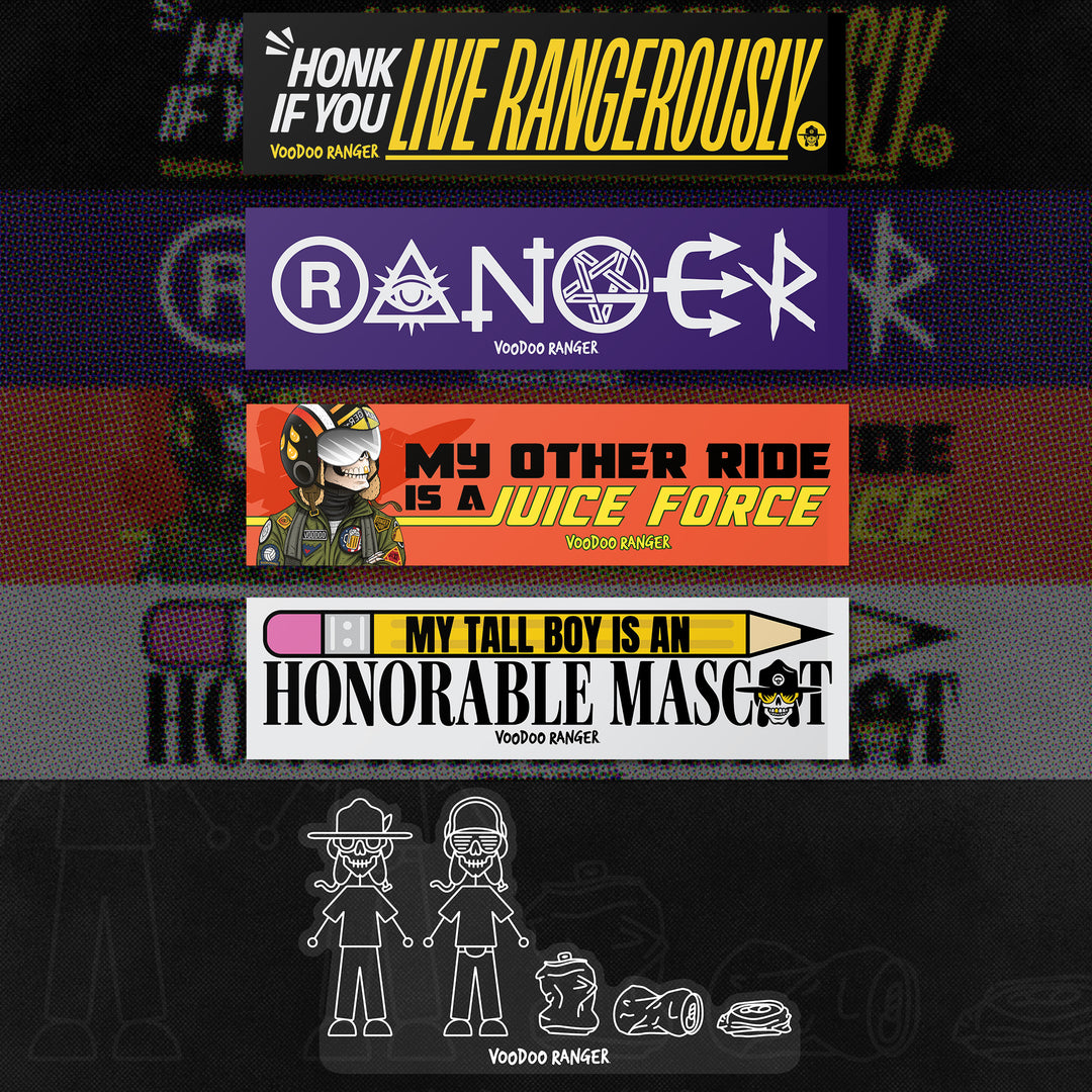 Bumper Sticker Set – Vootique by Voodoo Ranger